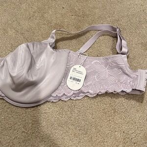 NWT Gemsli high performance lace Minimizer Bra Fairy mist 36D